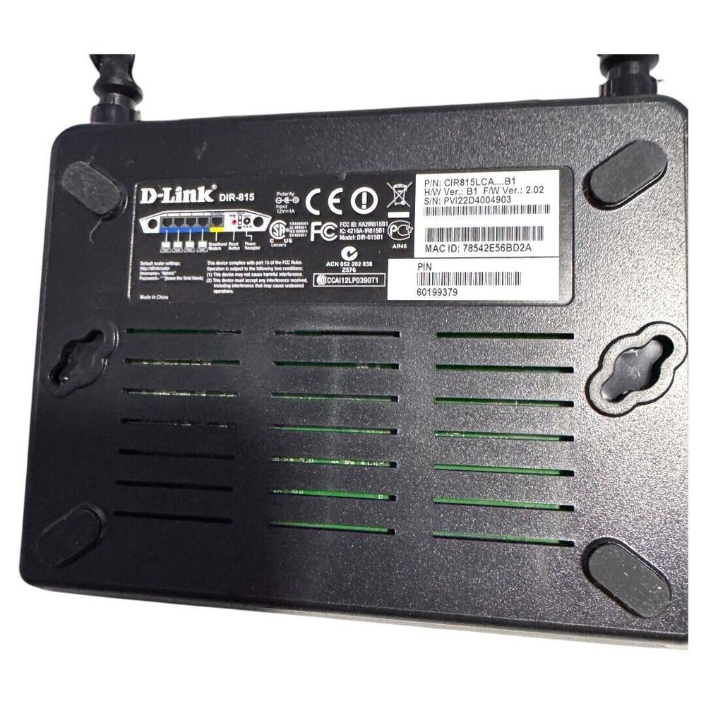 D-Link Wireless N600 Dual Band Router DIR-815 - Picture 6 of 6